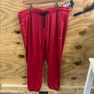 DKNY Red Sweatpants for Men